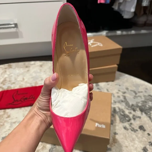 Christian Louboutin pink pigalle follies 120 - Picture 8 of 8